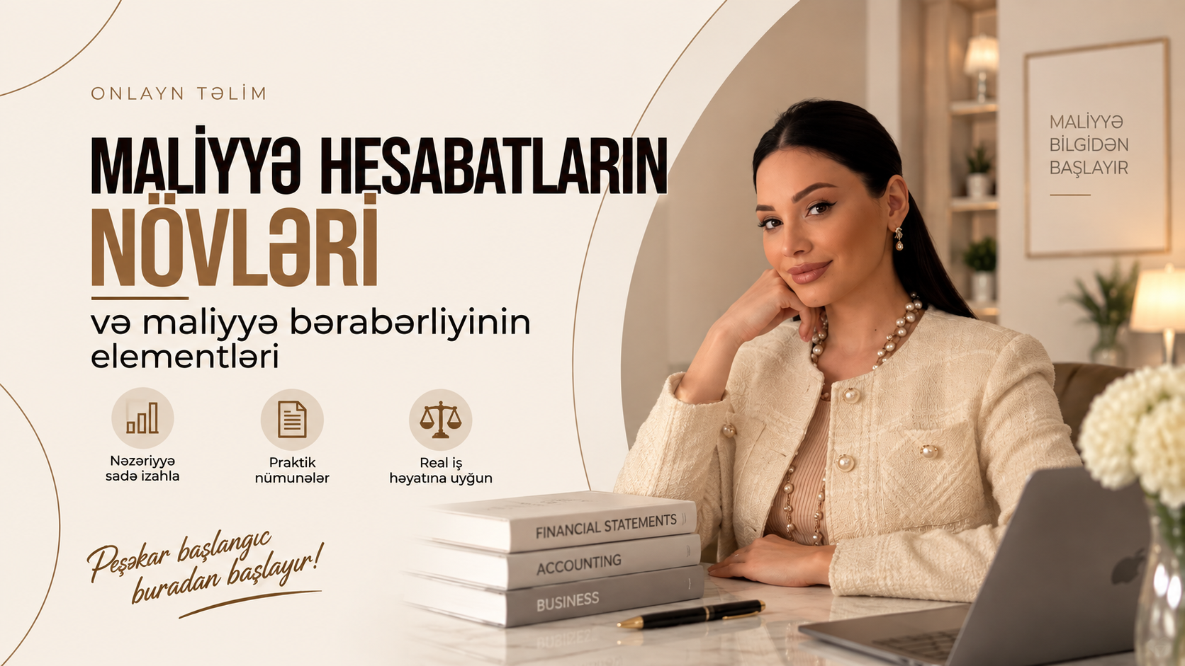 Maliyyə hesabatların növləri və maliyyə bərabərliyinin elementləri